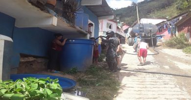 Más de 300 familias de La Vega fueron abastecidas con más de 10 mil litros de agua