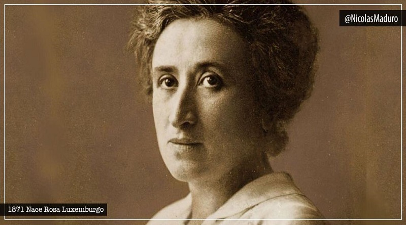 Venezuela conmemora natalicio de Rosa de Luxemburgo ejemplo de grandeza y lucha revolucionaria