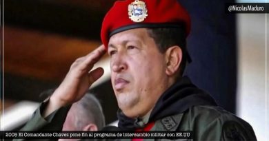 Presidente Maduro: Hace 15 años el comandante Chavez puso fin al intercambio militar con EE.UU.