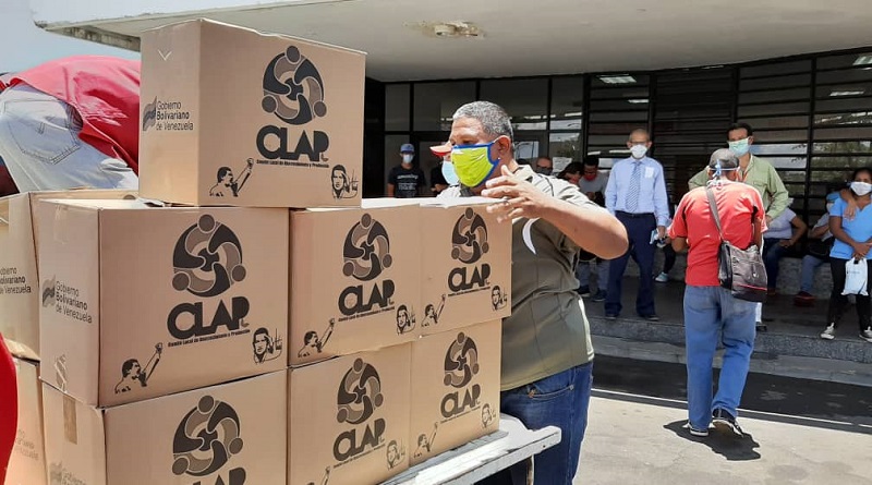 Mercal distribuye cajas CLAP en Hospital Ruiz y Páez de Ciudad Bolívar