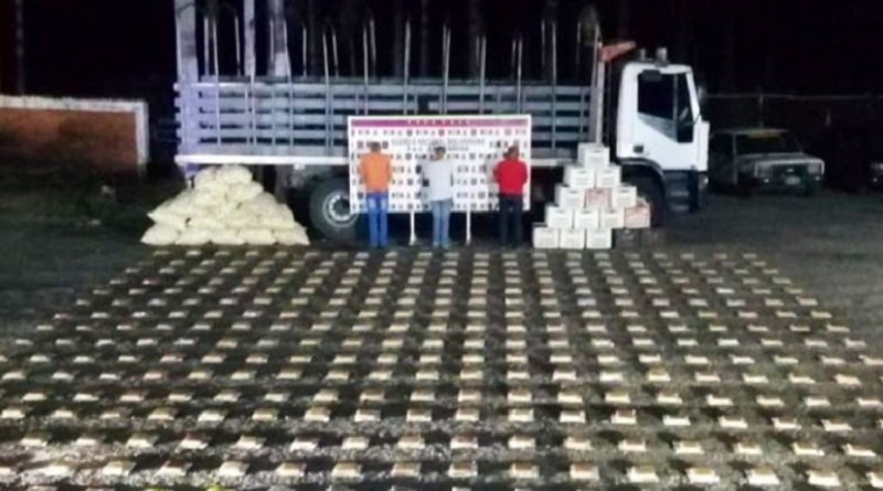 GNB detiene en PAC "La Tendita" en Táchira a 3 sujetos con 165 kilos de marihuana