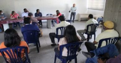 Juramentado Comando Darío Vivas de cultores y cristianos de Miranda