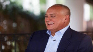 Diosdado Cabello en el programa "Aquí con Ernesto" tras superar la COVID-19