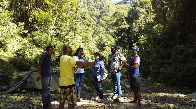 Gobierno Bolivariano de Aragua continúa con labores de reactivación del dique Romerito en Choroní