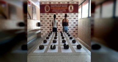 La GNB incautó cerca de 45 kilos de drogas en las últimas 72 horas