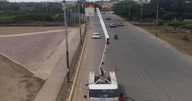 Corpoelec instala 200 luminarias LED en la Av. Adonay Parra Jiménez en Barinas