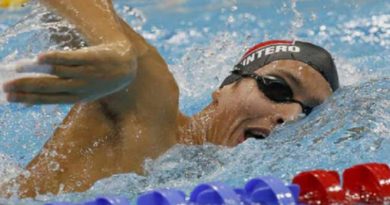 Cristian Quintero conquistó la medalla de oro para Venezuela en el Sudamericano de Natación