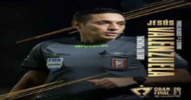 Jesús Valenzuela será el árbitro principal de la Final de la Liga FUTVE
