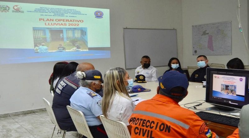 Plan Operativo Lluvia 2022 organiza estrategias para la protección del pueblo en Guárico