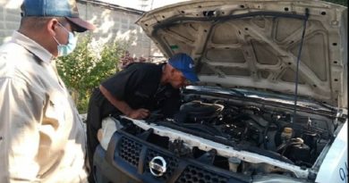 Cantv realiza mantenimiento preventivo en unidades de transporte de Cojedes﻿