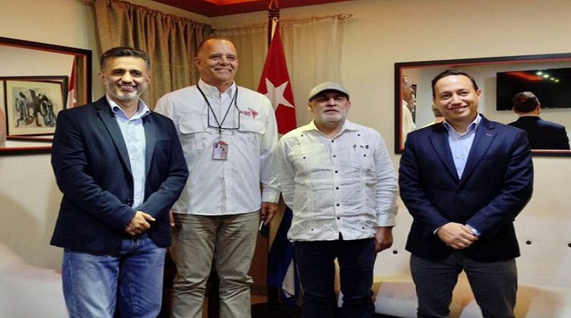 Secretario ejecutivo del ALBA-TCP arriba a Cuba para XXII Cumbre de Jefes de Estado y de Gobierno