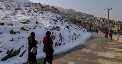 Asciende a 158 la cifra de fallecidos por la ola de frío en Afganistán