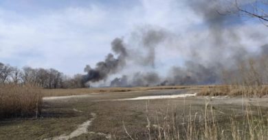 Drones ucranianos atacan con bombas incendiarias ciudad cercana a la planta nuclear de Zaporozhie