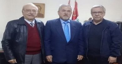 Partido Comunista Libanés ratifica apoyo a Cuba contra bloqueo