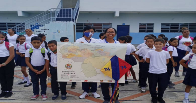 Actividad pedagógica: El Esequibo es Nuestro fijará 130 mil mapas en las escuelas