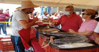En Zaraza distribuyen más de mil 500 kilos de pescado