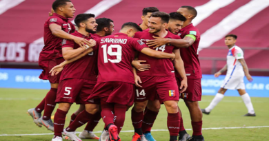 La Vinotinto se mantiene en el puesto 55 del ranking FIFA