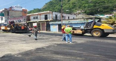 Avanzan labores de pavimentación en vialidades del estado Trujillo