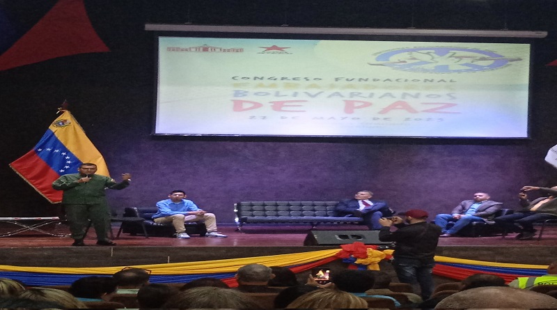 Instalan Congreso Fundacional de Embajadores Bolivarianos de Paz en Caracas