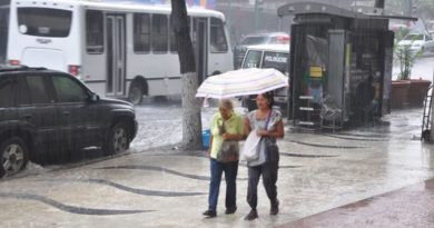 Inameh pronostica lluvias y chubascos en gran parte del país