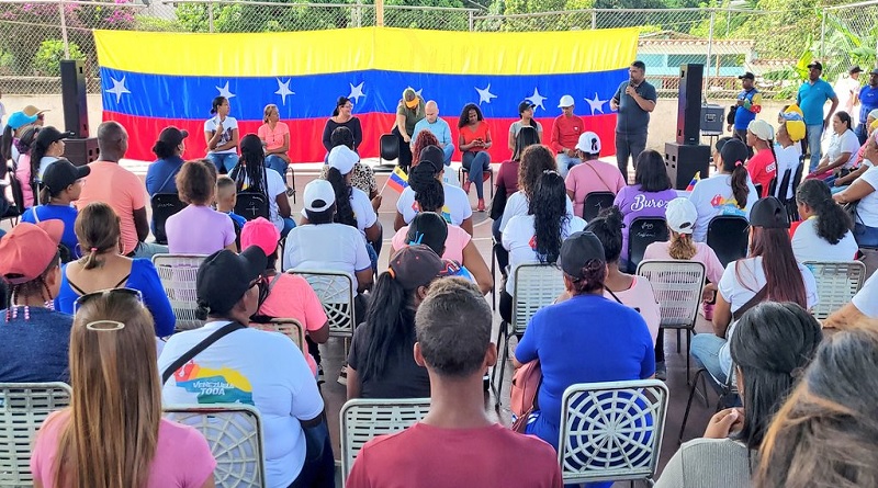 Comando de campaña “Venezuela Toda” se despliega en el municipio Eulalia Buroz
