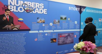 Inauguran en EE. UU exposición sobre el bloqueo económico en Venezuela