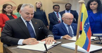 Venezuela firma acuerdo internacional para crear Centro de Alerta Tsunami