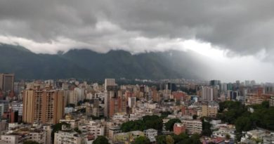 Inameh pronostica precipitaciones de intensidad variable en gran parte del país