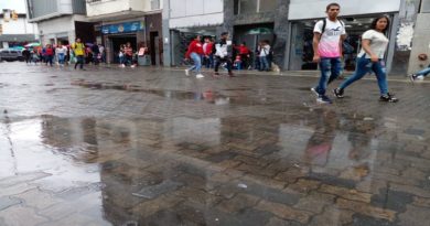 Inameh pronostica lluvias y lloviznas en gran parte del país
