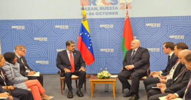 Presidente Nicolás Maduro sostiene reunión con su homólogo bielorruso Aleksandr Lukashenko