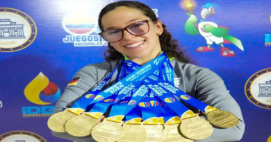 Mónica Leydar rompe récord nacional en Juegos Nacionales Oriente 2024