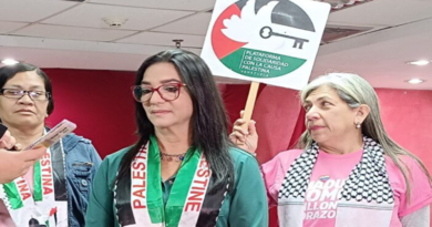 Charla sobre la Mujer Palestina realza su lucha y resistencia