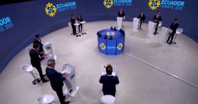 Noboa y González no coincidieron en debate presidencial en Ecuador