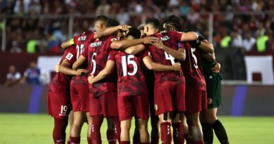 Vinotinto se medirá a EE.UU. en amistoso el próximo sábado
