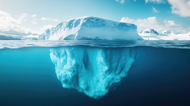 Desprendido un enorme fragmento del iceberg más grande del mundo